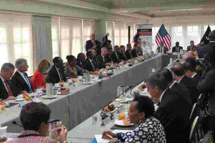 President Kenyatta Holds Meeting with Top US Investors in Washington, DC