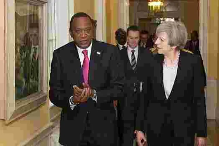 British Prime Minister Theresa May Troops to Kenya with Top UK Investors