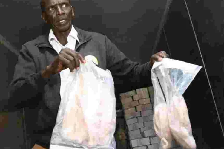 Police Impound Rotten Fish from China Destined for Sale in the Kenyan Market