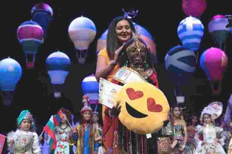 Kenyan Girl Tyra Angel Odeny Crowned Little Miss World 2018