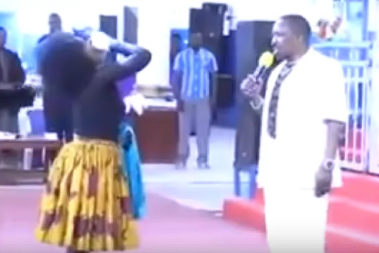 Video of Controversial Preacher James Ng'ang'a of Neno Evangelism 'Casting Demons Out' of Tanzania Singer Rose Muhando Goes Viral Online