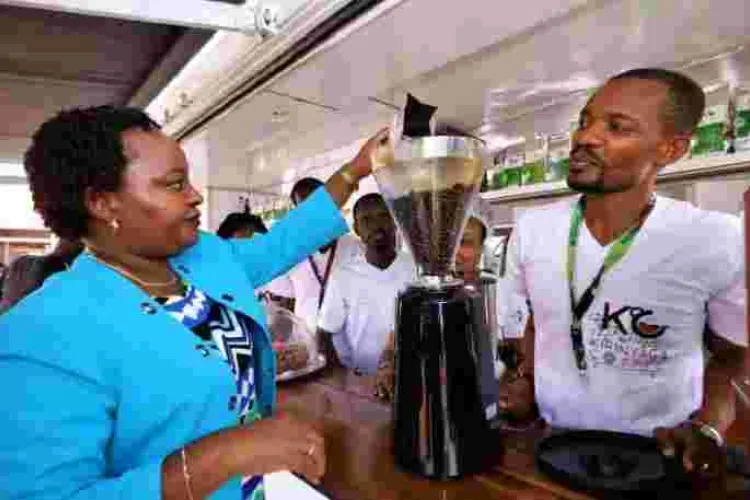 Kirinyaga Governor Anne Waiguri Signs Deal to Set Up a Coffee Shop in New York
