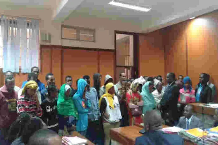 41 Illegal Immigrants from Ethiopia, US Arrested in Nyeri 