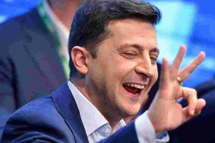 Comedian Who Plays the Role of an Accidental President on TV Wins Ukraine Presidential Election