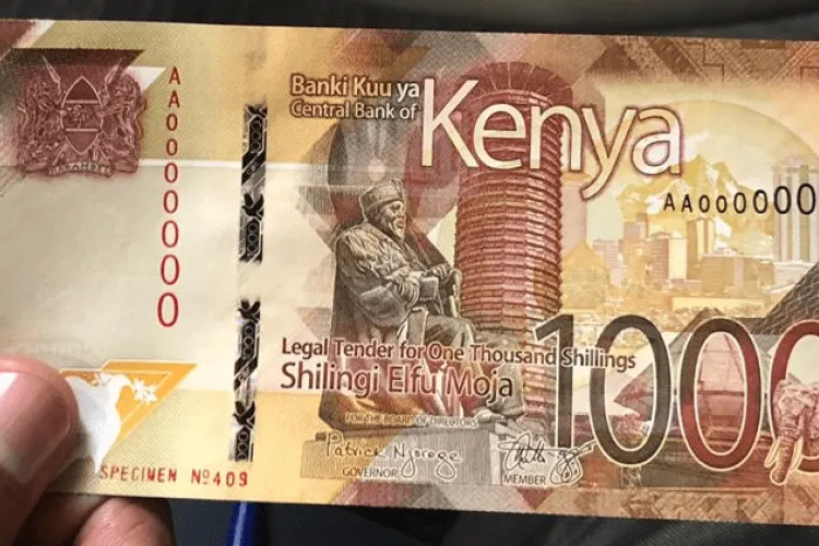 Central Bank Defends Presence of Kenyatta's Image on New Banknotes