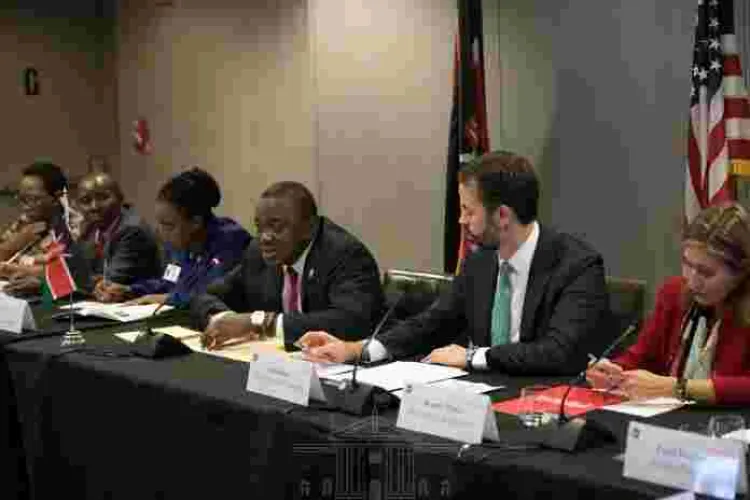 Uhuru Meets Top US Business Executives in New York, Markets Kenya as an Investment Hub