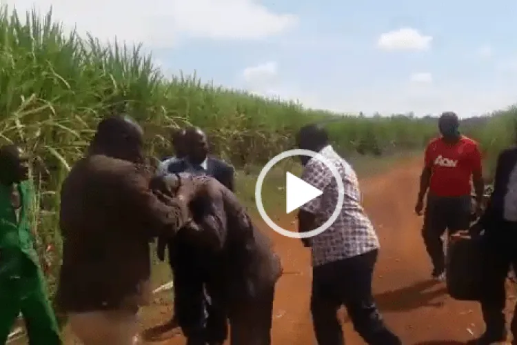 Video of MP Benjamin Washiali Raining Blows and Kicks On Man Goes Viral