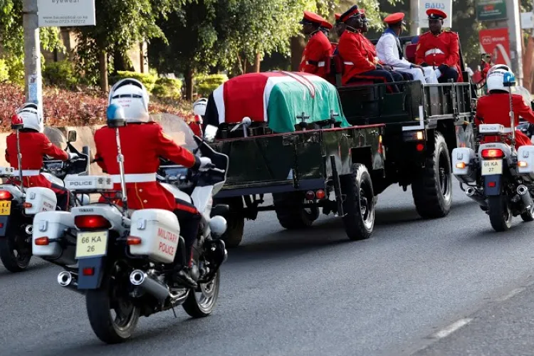 [STREAMING LIVE] DANIEL ARAP MOI’S FUNERAL SERVICE AND BURIAL