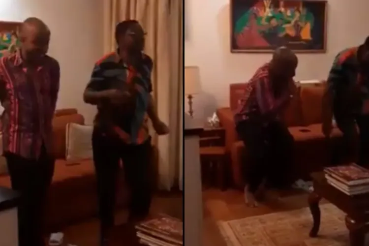 VIDEO of Senator Orengo Engaging in Dancing Contest with Son Wows Kenyans