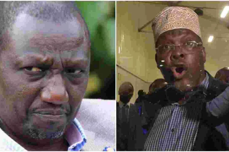 Miguna Miguna Denies Links to Deputy President William Ruto