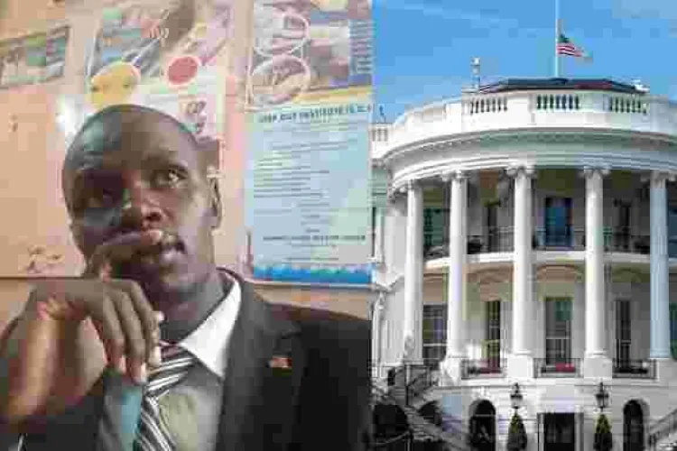 Americans ‘Panic’ as Kenyan Man from Nyeri Asks Protestors to Burn the White House