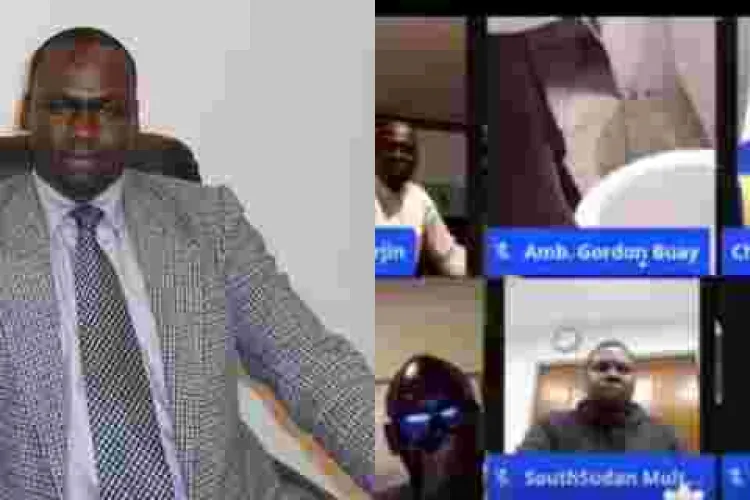 South Sudan Ambassador to the US Filmed Peeing During Zoom Meeting [VIDEO]
