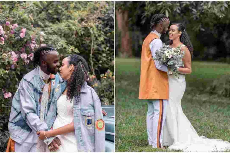 Lupita Nyongo’s Brother, Junior Nyong'o, Weds Long-Time Australian-Born Girlfriend Wanja Wahoro
