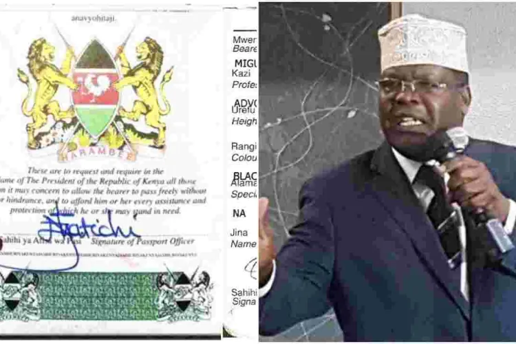 Miguna Miguna Gets Back His Kenyan Passport Confiscated by Immigration Officers in 2018