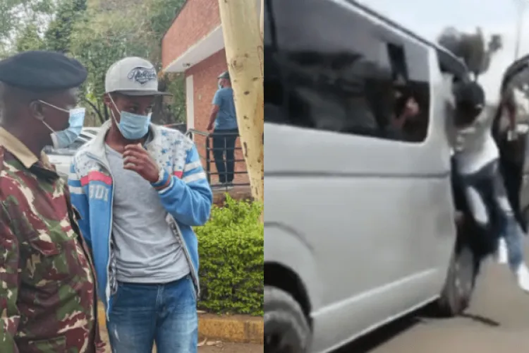Reckless Kenyan Man Videotaped Performing Dangerous Stunts while Driving Arrested