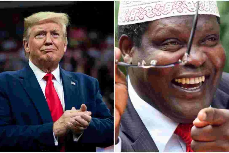 Miguna Miguna Offers to 'Swear-In' Trump as the "People's President"