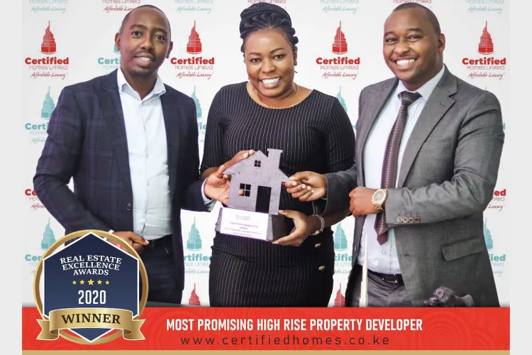 Certified Homes Feted the Most Promising High Rise Property Developer in 2020