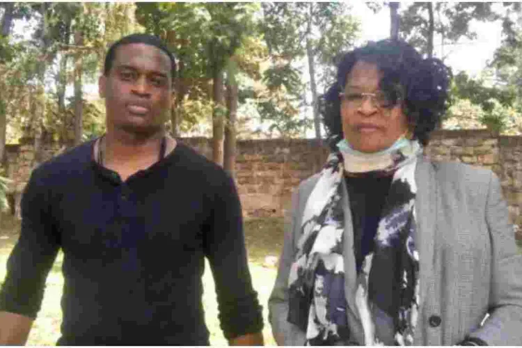 US-Based Kenyan Woman Claiming to be Simeon Nyachae's Wife Emerges with Her Two Sons 