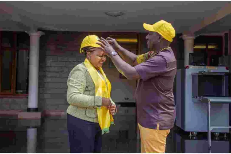 Anne Waiguru Officially Decamps to Ruto's UDA Party 