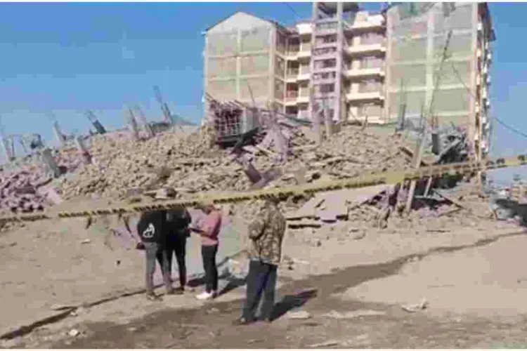 Nine-Storey Building Under Construction Collapses in Ruiru 