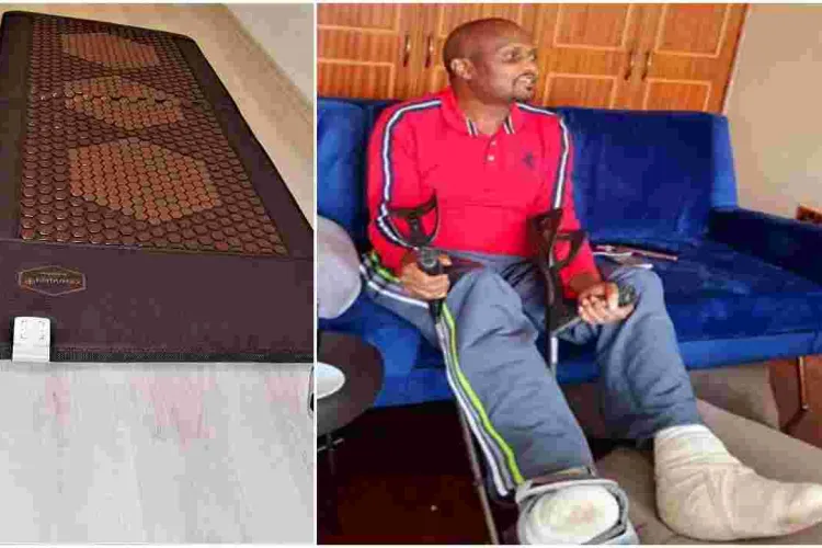 MPs Open a Probe After Electric Therapeutic Mat Burned Moses Kuria's Feet