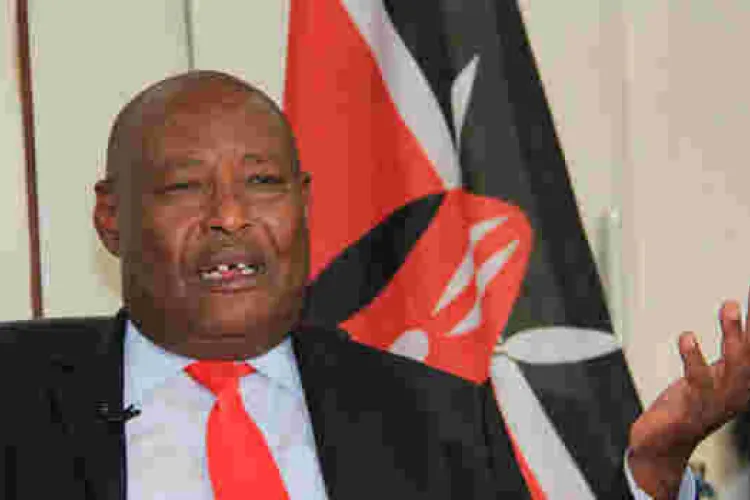 Former Speaker Francis Ole Kaparo Embroiled in a Bitter Divorce with Wife of 40 Years 
