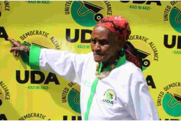 Popular Granny Cecilia Wangari Joins UDA Party, to Run for Nairobi Woman Rep Seat 