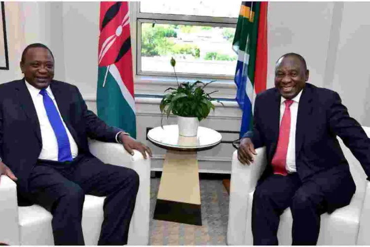 President Uhuru Heads to South Africa for a Three-Day State Visit