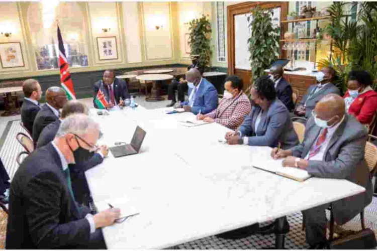 President Uhuru Briefed on Progress of Kenya-UK Health Alliance