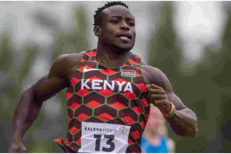 Africa’s 100m Record Holder Ferdinand Omanyala Inducted into the Police Service 