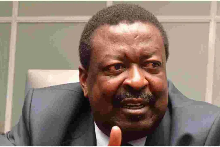 Musalia Mudavadi Protests Plans to Develop a Voter Register from Huduma Namba