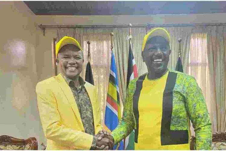 Molo MP Kuria Kimani Ditches Jubilee for Ruto's UDA Party  