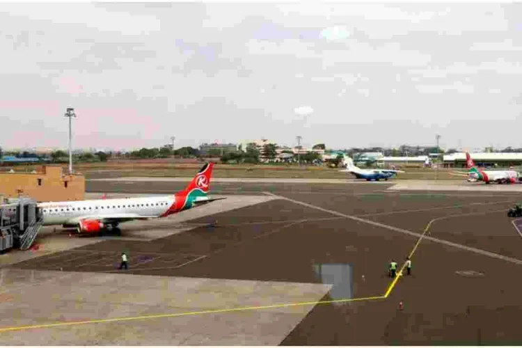 JKIA Runway Closed After Aircraft Develops a Mechanical Problem