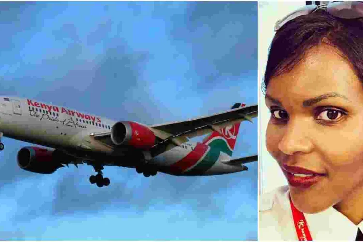 KQ Pilot Ruth Karauri Praised After Skillfully Landing at London's Heathrow Airport Amid Storm Eunice 