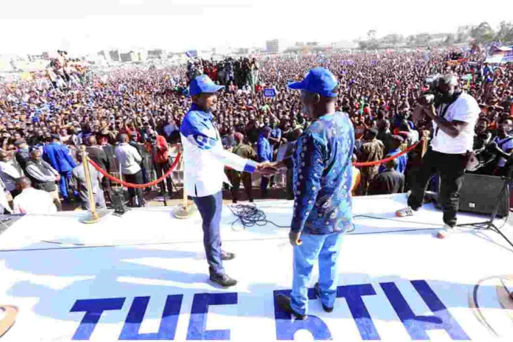 Raila Tosha, Kalonzo Declares as He Drops Presidential Bid 