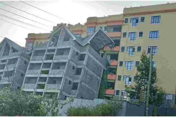 Four-Story Building Under Construction Collapses in Kiambu 