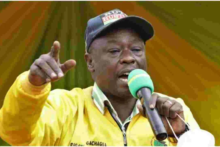 Ruto Must Pick His Running Mate from Mt Kenya, MP Rigathi Gachagua Says 