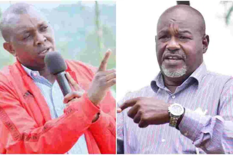 DCI Summons MPs Oscar Sudi, Caleb Kositany for Allegedly Organizing Attack on Raila's Chopper 
