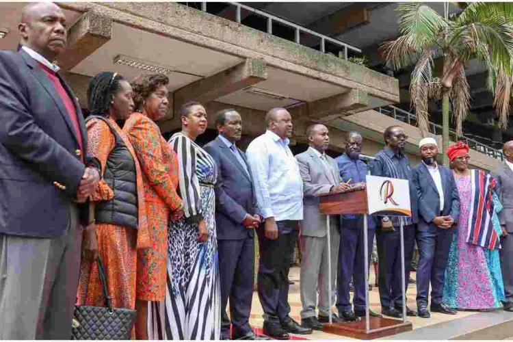 Uhuru Chairs Inaugural Azimio La Umoja-One Kenya Council Meeting 