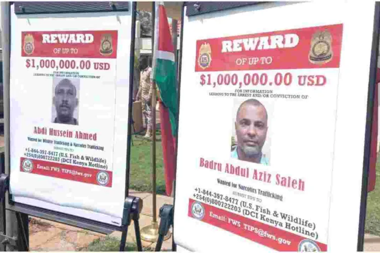 US Offers $2 Million Reward for Information on Two Kenyan Drug Suspects 