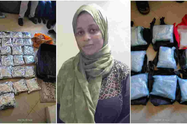 Woman Arrested with Cocaine Worth Sh100 Million in Mombasa 