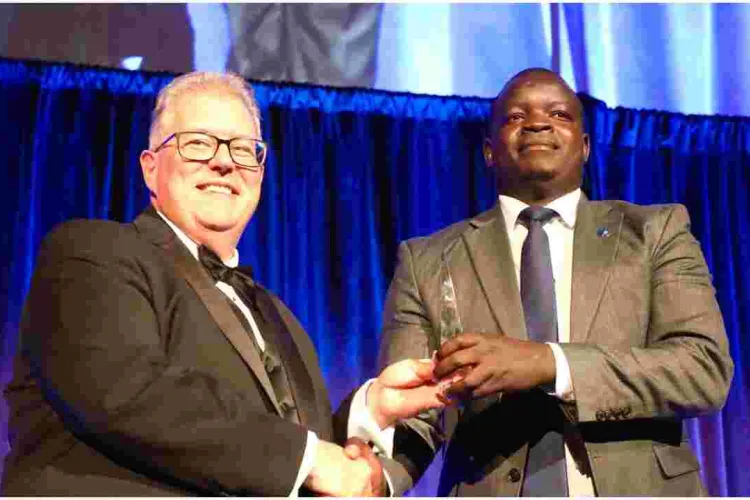  DCI's Child Protection Detective Lawrence Okoth Feted in the US