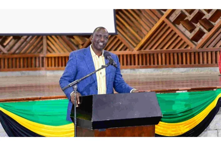 Ruto Vows to Stop Importation of ‘Hospital Water' If Elected President