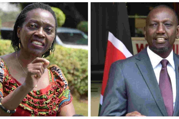 Karua Tells Off Ruto over Claims That His Life is in Danger 