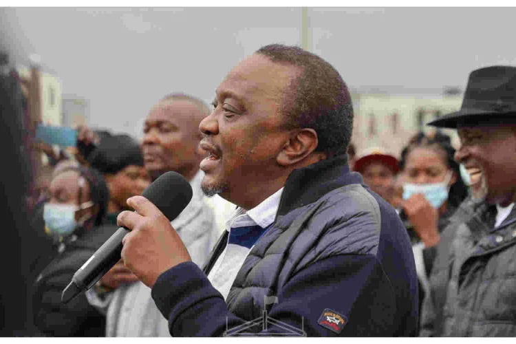 Uhuru Tells Off Ruto Camp as He Campaigns for Raila, Karua in Nairobi 