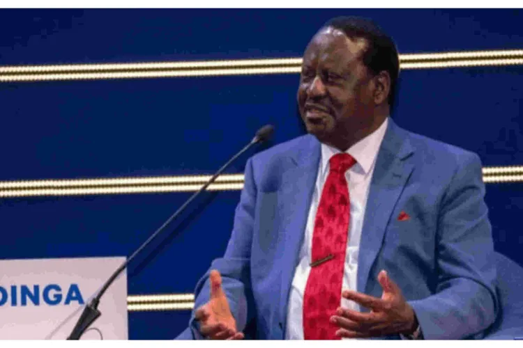 Raila Withdraws from Tuesday’s Presidential Debate