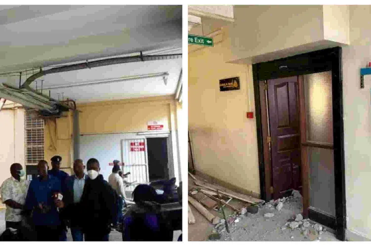 Police Raid Ruto’s Former Private Office at Transnational House After a Tip-off on Transfer of Servers