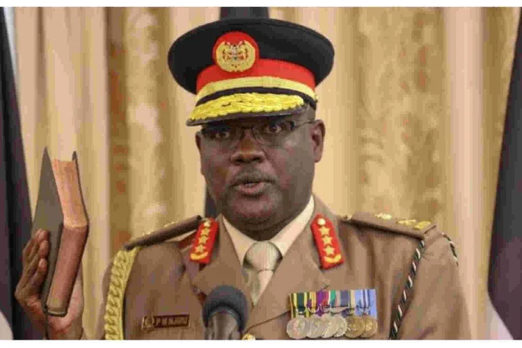 President Uhuru’s Former Aide-de-Camp Peter Mbogo Sworn-in as Kenya Army Commander