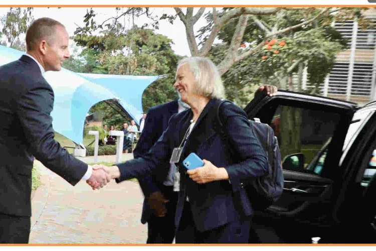 New US Ambassador to Kenya Margaret Whitman Finally Arrives in Nairobi