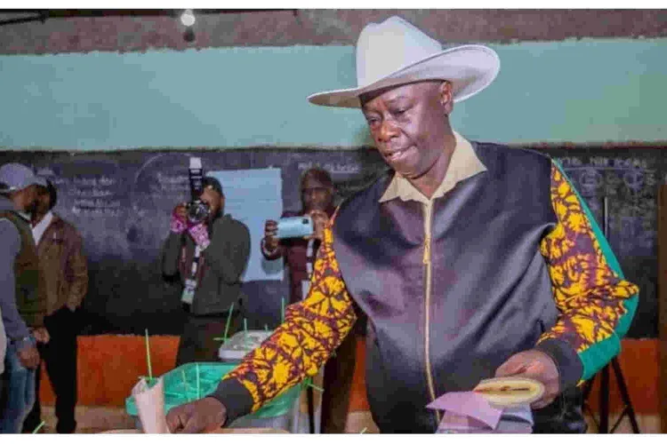 Gachagua Dismisses Reports Claiming He was Identified Manually to Vote 